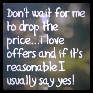 Bundle and save! Or make me an offer